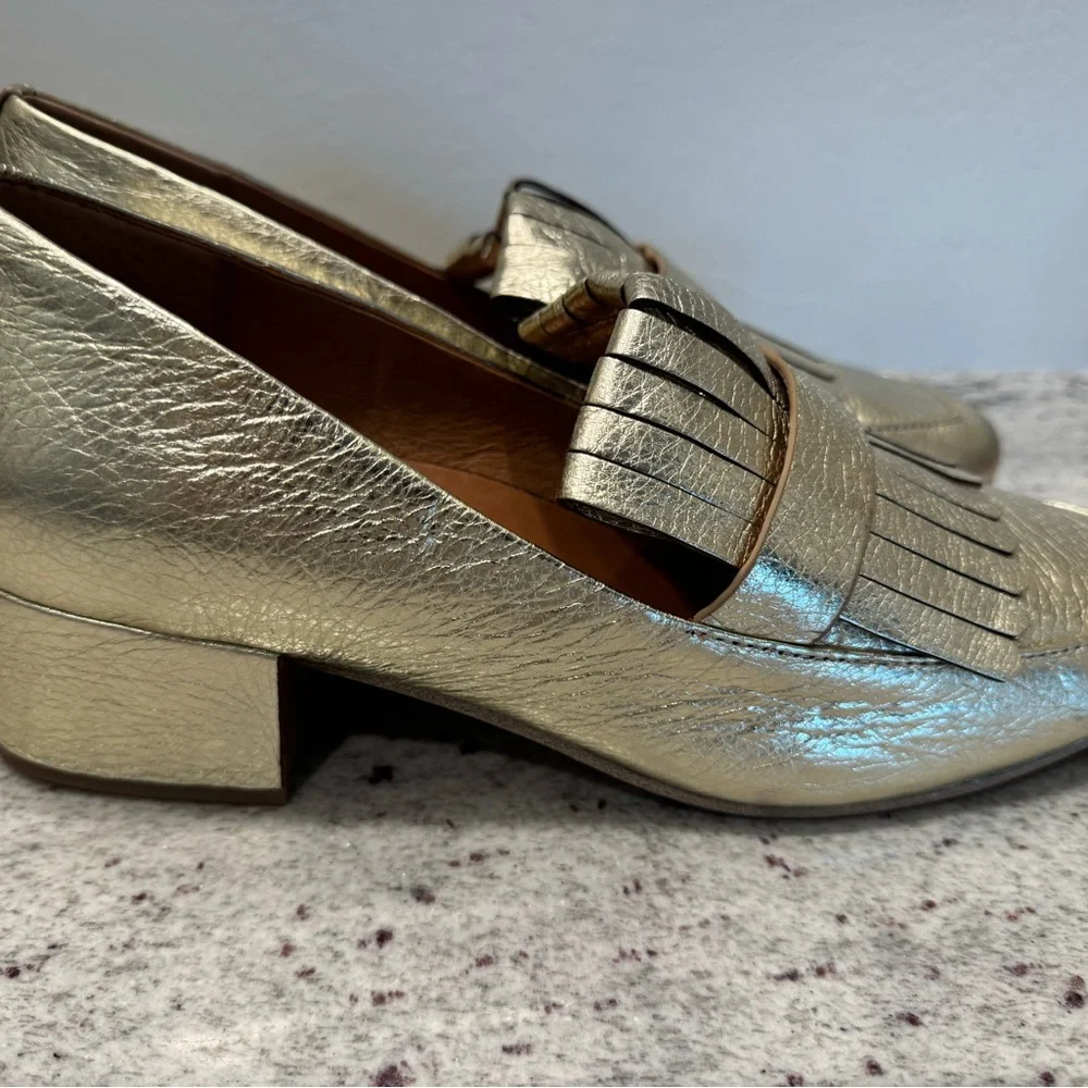 Gentle Souls Kenneth Cole chunky heel loafer 9.5 - Picture 2 of 7
